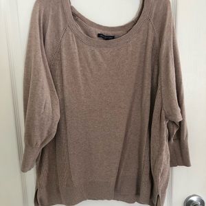 Basic tan sweater